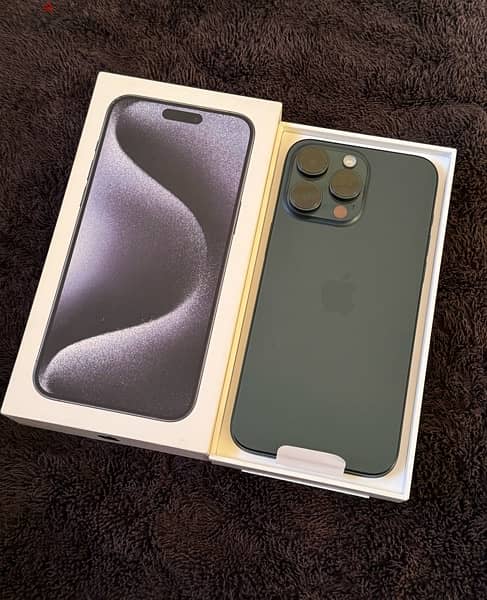 Iphone 15 Pro max 256gb خارق ولا جرح 0