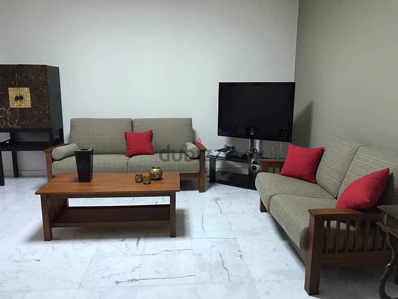 Furnished apartment for rent in Baabdat with open views. 10