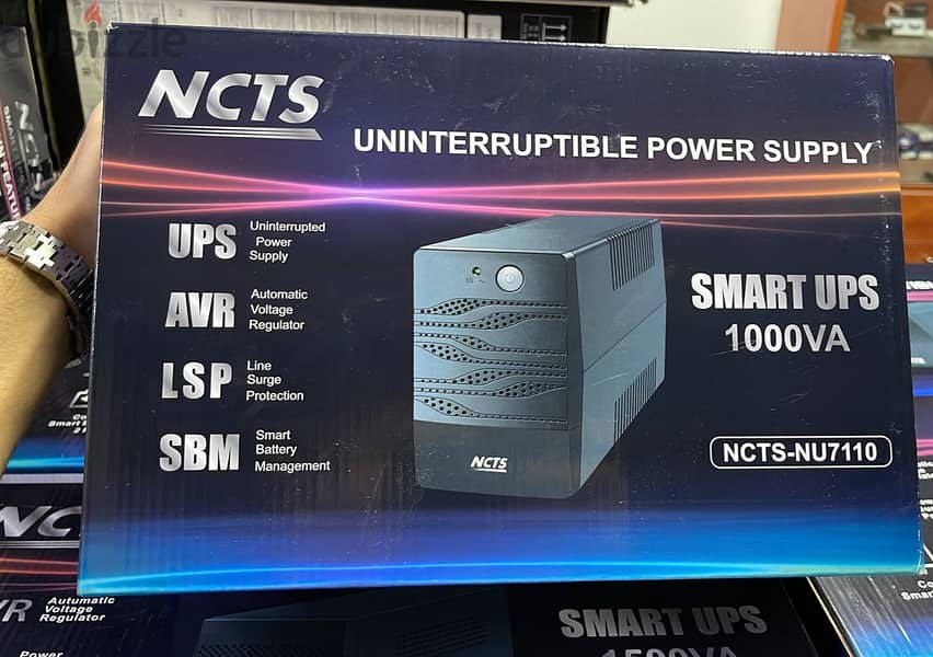 NCTS uninterruptible power supply smart ups 1000VA NCTS-NU7110 0