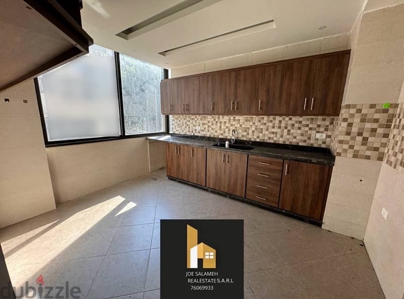 200m2 duplex in Safra with 2 terraces open view 114,000$/صفرا 4