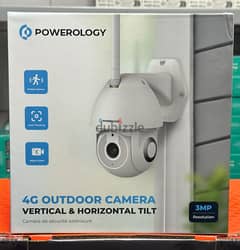 Powerology 4g outdoor camera vertical & horizontal amazing & last off 0