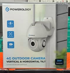 Powerology 4g outdoor camera vertical & horizontal