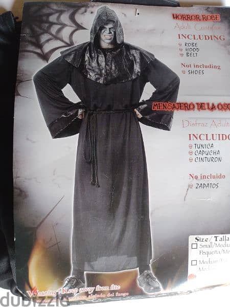 Halloween costume horror robe 1