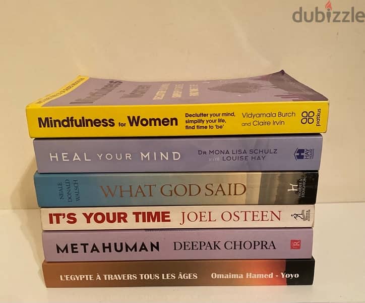 package of 6 books for sale 1