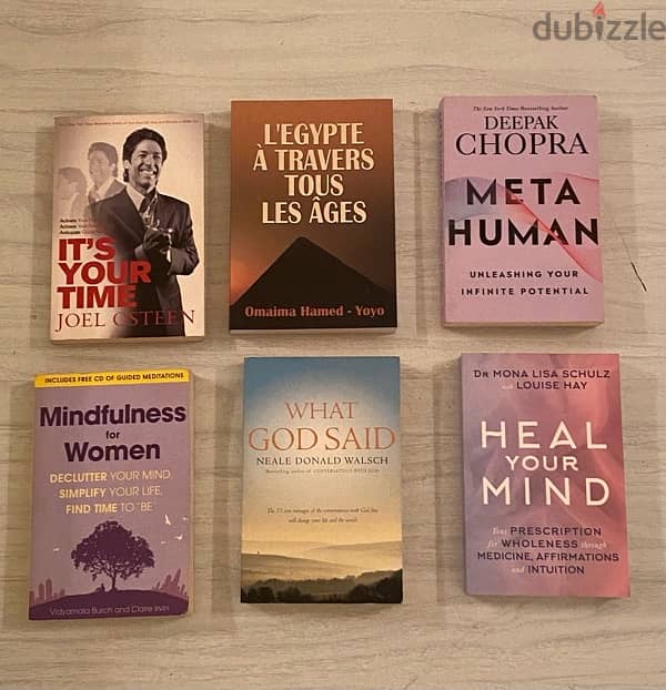 package of 6 books for sale 2