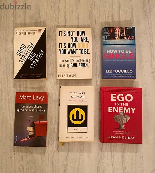 Package of 6 books for sale 2