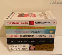 A package of 6 books for sale