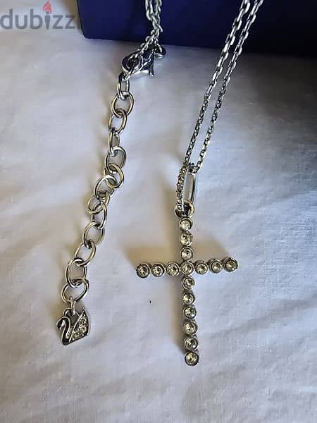 Swarovski Cross Necklace 1