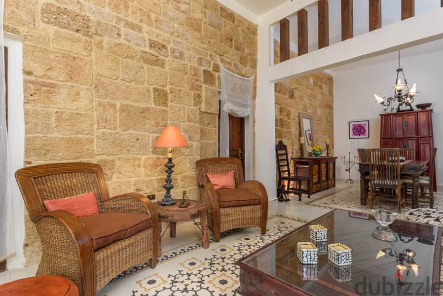 Furnished 3-Bedroom Villa in Batrounفيلا مفروشة للايجار 7