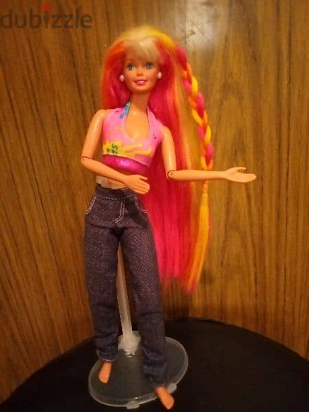 HULA HAIR Barbie Rare Articulated Great Mattel 1996 long hair 2