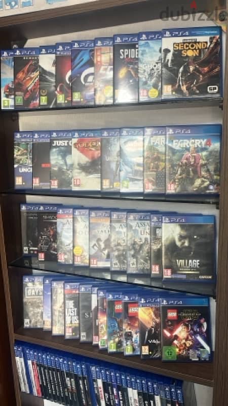 Ps4 used games trade or cash starting 10$ 1