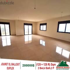 Duplex  in Jouret El Ballout For sale 0