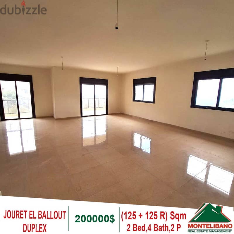 Duplex  in Jouret El Ballout For sale 0