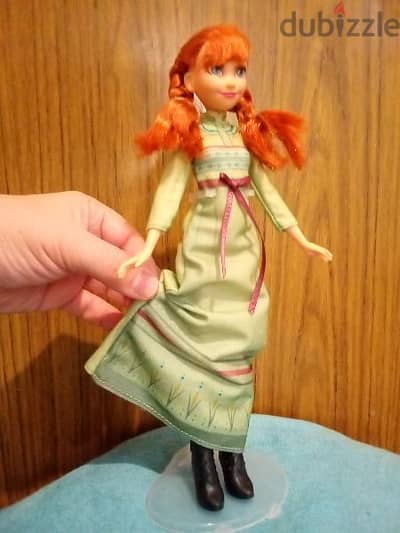 Princess ANNA FROZEN 2 Disney dressed Great doll +her Own Boots=19$