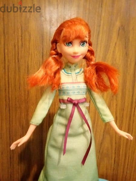 Princess ANNA FROZEN 2 Disney dressed Great doll +her Own Boots=19$ 3