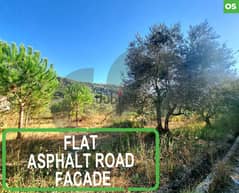 Flat-asphalt road facade-CHOUF/شوف  REF#OS113303 0