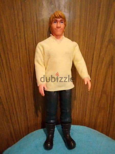 KRISTOFF FROZEN Disney Mattel2013 Great Rare doll in+his complete wear 0