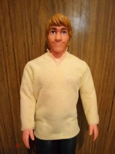 KRISTOFF FROZEN Disney Mattel2013 Great Rare doll in+his complete wear