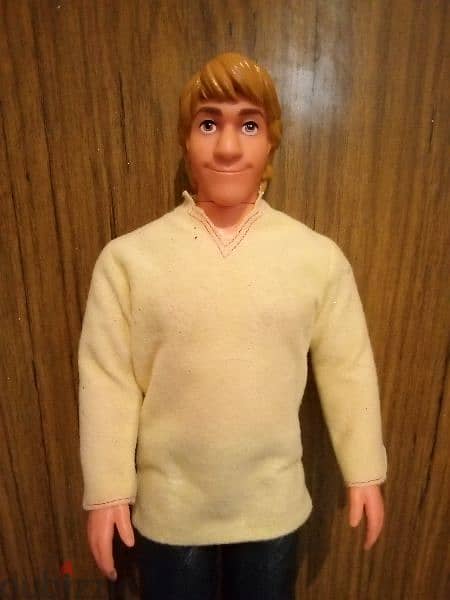 KRISTOFF FROZEN Disney Mattel2013 Great Rare doll in+his complete wear 1