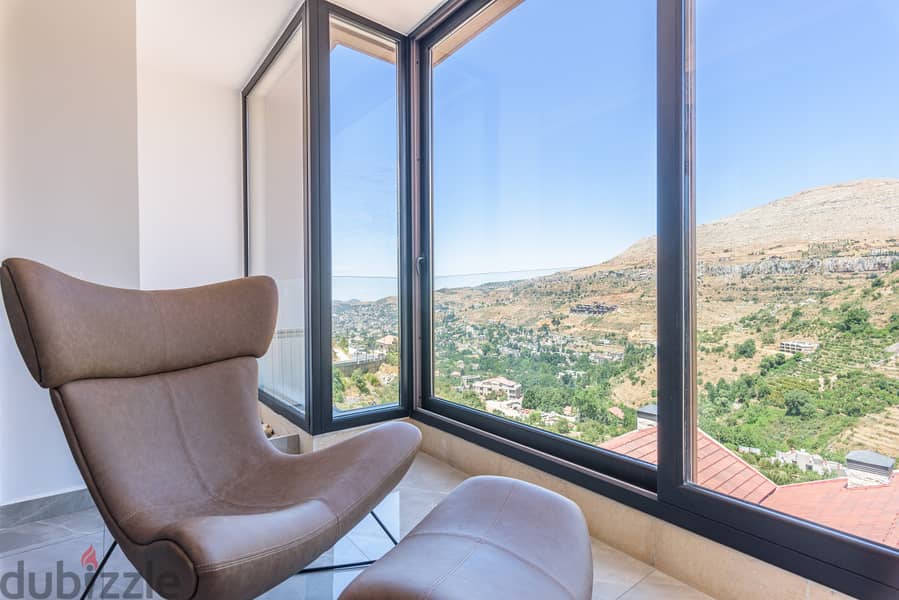 Furnished 2-Bedroom Apartment in Kfardebian شقة مفروشة للايجار 17