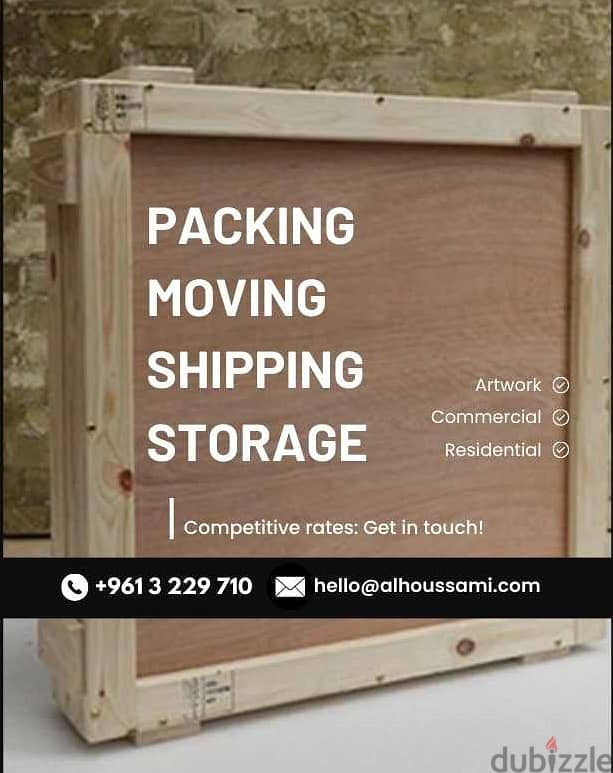 Packing, Moving, Shipping & Storage 0