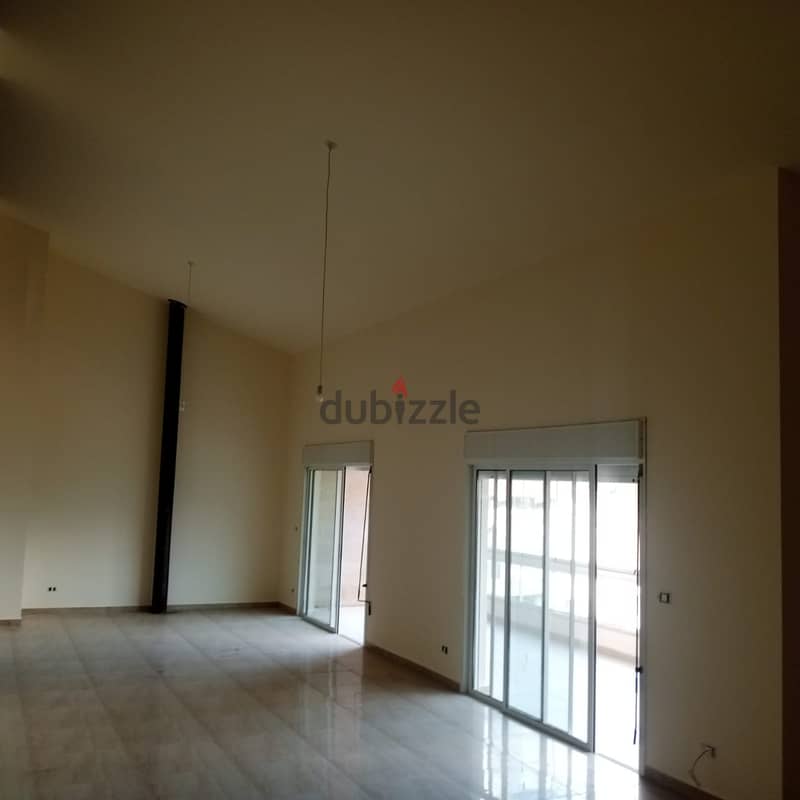 MONTHLY RENTAL IN BROUMANA PRIME WITH TERRACE  (380SQ) 1