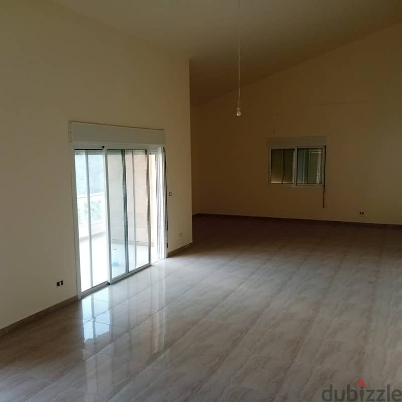 MONTHLY RENTAL IN BROUMANA PRIME WITH TERRACE  (380SQ) 2