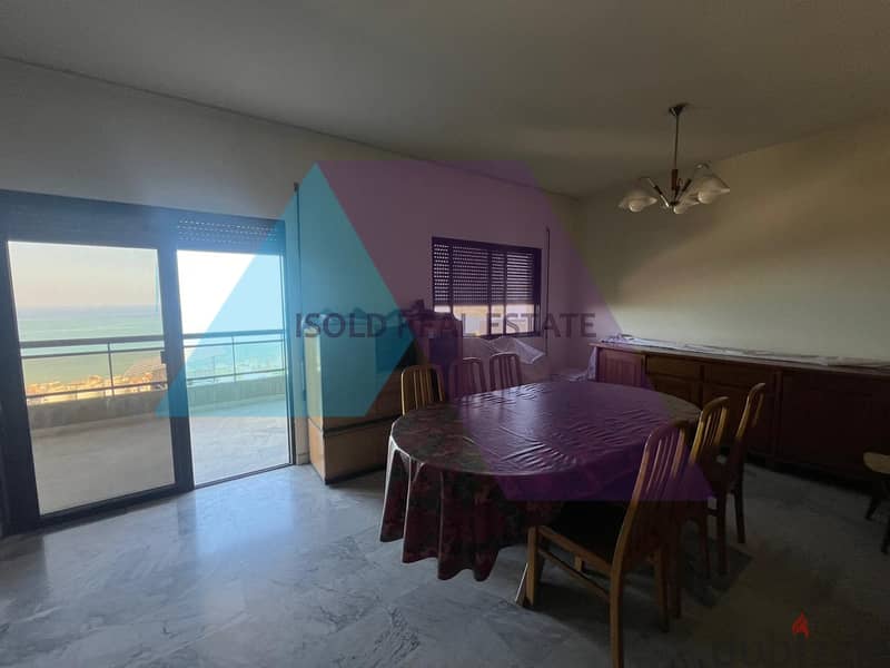 Furnished 230 m2 apartment with Panoramic sea view for sale in Jounieh 3