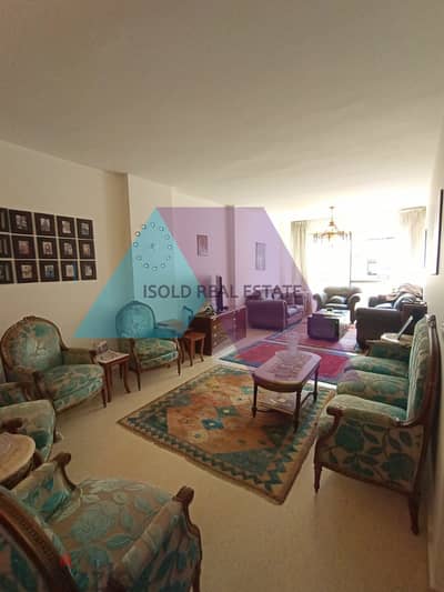 Furnished  flat Mar Roukoz (2 parking lots) شقة مفروشة مار روكز