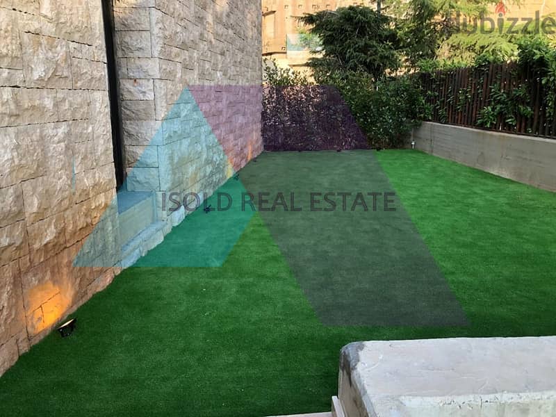 Furnishe & Equipped 1 Bedroom Chalet+75 Sqm Garden For Sale in Faqra 1