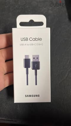 Samsung Usb-A to Usb-C Cable 1.5m black original and new price 0