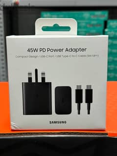 Samsung 45W pd power adapter 3pin with cable amazing & good price 0