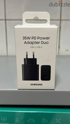 Samsung 35w pd power adapter Duo (usbc,usb-a) original & new price 0