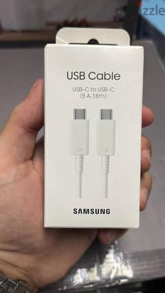 Samsung usb-c to usb-c cable (5A,1.8m) white 0