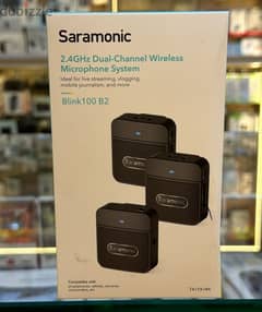 Saramonic Blink 100 b2 2.4GHz Dual-channel Wireless Microphone System 0