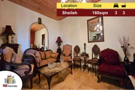 Sheileh 160m2 | Open View | High End | Decorated | Quiet Street | TO