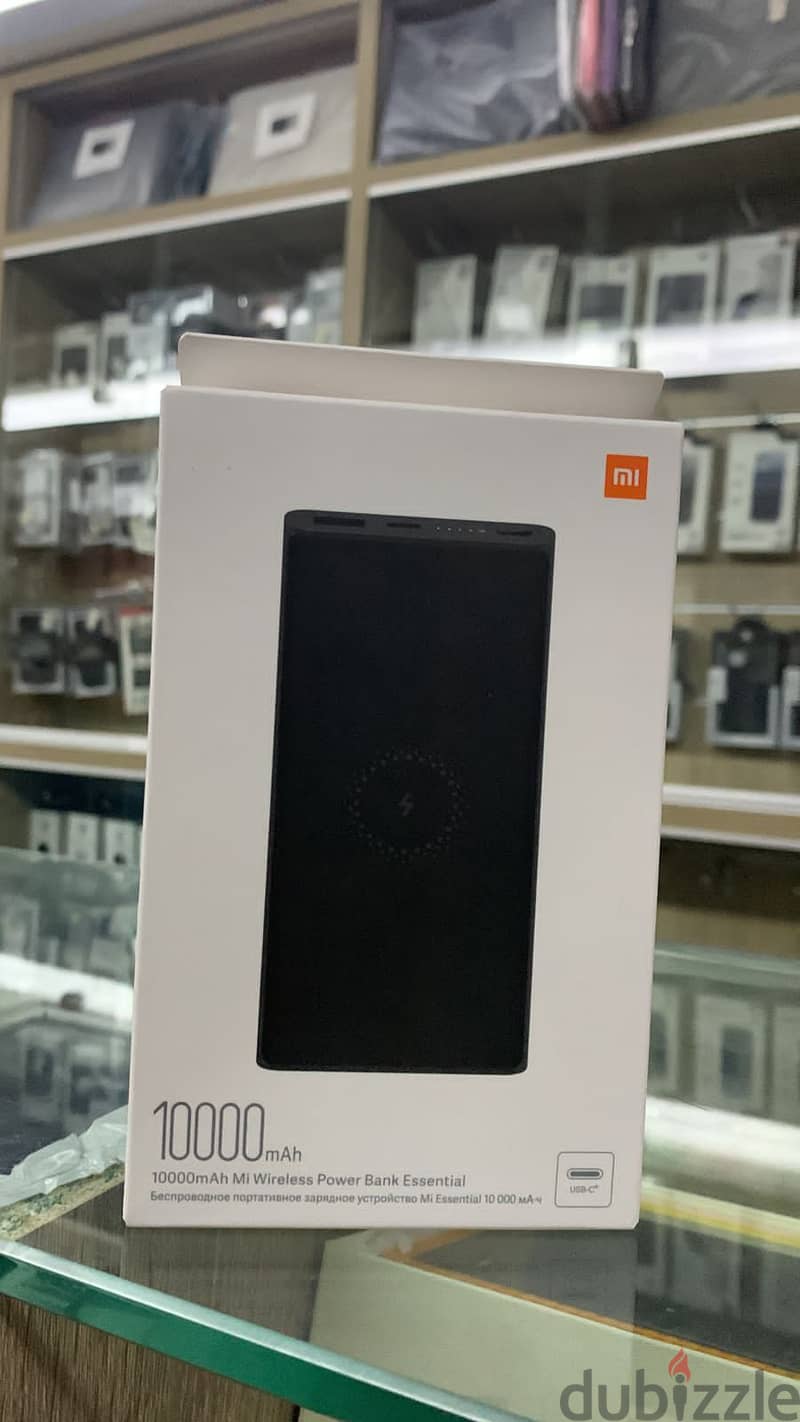 Xiaomi mi wireless power bank essential 10,000mah 0