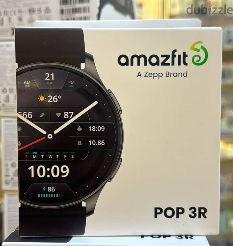 Amazfit Pop 3R black great & new price 0