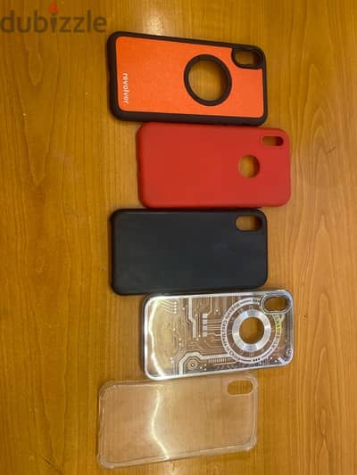 5 covers for iPhone X/XS