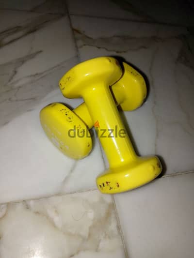 dumbbell 2kg from decathlon