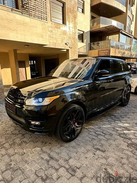 Range Rover Sport V6 Dynamic 2017 black on basket & black 1