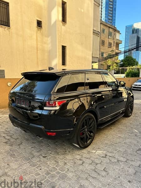 Range Rover Sport V6 Dynamic 2017 black on basket & black 4