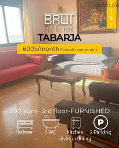 Furnished apartment for rent in Tabarja Keserwan 0