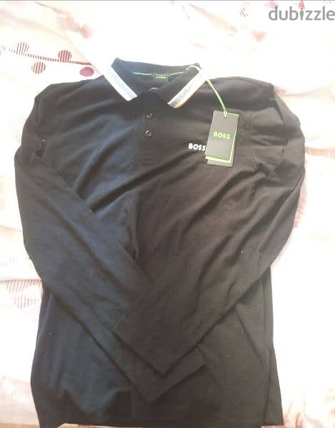 brand new Hugo boss shirt with tags special price/هيوجو بوس بورقتها 1