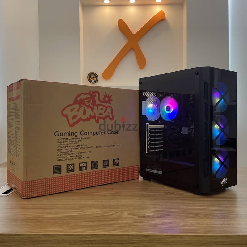 EL BOMBA RGB CORE i5-12400 RTX 2080 GAMING DESKTOPS 4