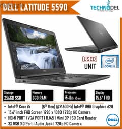 DELL 5590 8TH GEN I5 15.6 0