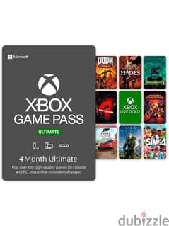 Xbox game pass ultimate 0