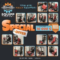 50% discount on full gym set 0