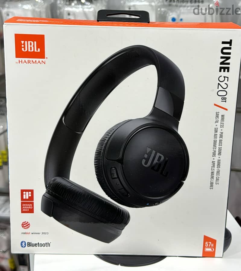 Jbl tune 520bt black amazing & original price 0