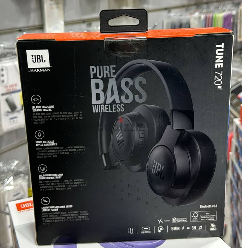 Jbl Tune 720bt black exclusive & good price 1